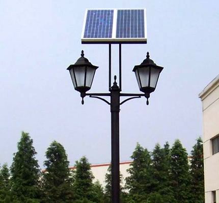 太阳能庭院灯是怎么利用太阳能来供电的?